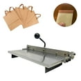 thumbnail image 4 of 14" Manual Stainless Steel Folding Machine Leather Purse Paper Bag Creasing Machine, 4 of 10