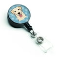 thumbnail image 1 of Carolines Treasures BB1686BR Snowflake Golden Retriever Retractable Badge Reel, 1 of 2