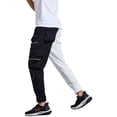 thumbnail image 4 of Men's Cargo Pants Hip Hop Techwear Harem Pant Jogger Sweatpants, 4 of 11