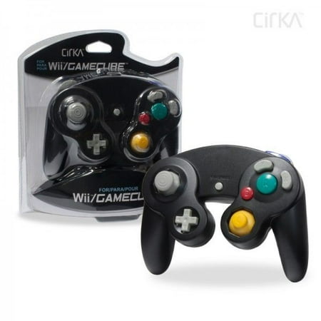 Nintendo Wii/GameCube CirKa controller (Black) (Best Gamecube Controller For Wii)