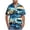AA-Blue, variant on BiZtdJrK Lapel Shirt for Men Hawaiian Print Short Sleeve Beach Vacation Shirts Big and Tall Button Down Shirt Loose Fit Fashion Street Tops White L