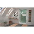 thumbnail image 2 of DreamLine Unidoor-LS 45-46 in. W x 72 in. H Frameless Hinged Shower Door in Chrome, 2 of 8