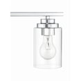 thumbnail image 6 of 20425CH3 Craftmade Lighting Clark - 3 Light Bath Vanity-9.38 Inch Tall and 24.75 Inch Wide-Chrome Finish, 6 of 10