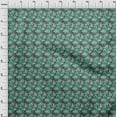 thumbnail image 4 of oneOone Polyester Spandex Pear Green Fabric Floral Sewing Craft Projects Fabric Prints By Yard 56 Inch Wide, 4 of 5