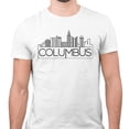 thumbnail image 2 of Skyline Columbus Ohio Shirt Unisex 3X-Large White, 2 of 5