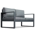 thumbnail image 3 of Real Flame Loveseat de Patio en Aluminium Gris, 3 of 6