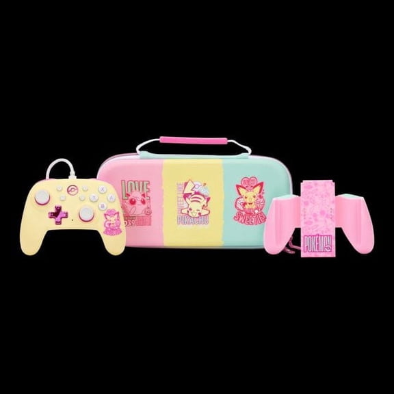 PowerA Nano Wired Controller, Protection Case and Comfort Grip for Nintendo Switch Systems - Pokémon: Sweet Assortment