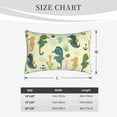 thumbnail image 6 of Daiia Seahorse Bedding Waterproof Pillow Protector Zippered Queen – Bed Bug Proof Pillow Encasement-14"x20", 6 of 9
