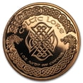 thumbnail image 2 of 1 oz Copper Round - Celtic Lore: Cernunnos, 2 of 2