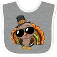 thumbnail image 3 of Inktastic Thanksgiving Turkey Funny Boys or Girls Baby Bib, 3 of 4