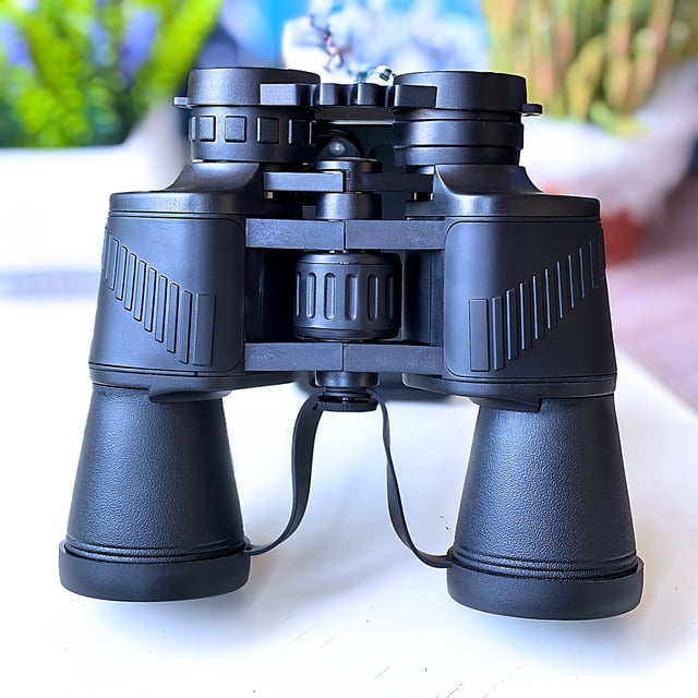 HLONK High-definition Binoculars 50mm Objective FMC Coated Optics Center Focus Wear-resistant Rubber Shell Clear Vision Suitable for Viewing Camping Hunting Bird Watching Outdoo