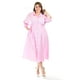 thumbnail image 1 of Vestido camisero con cinto Roman Fashion /Tallas Extras, 3827-p (Rosa) rosa 38, 1 of 6