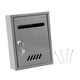 thumbnail image 5 of Buzón de pared con cerradura y 2 llaves, de hierro, para el hogar. Gris, 5 of 9