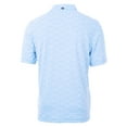 thumbnail image 3 of Men's Cutter & Buck Powder Blue Akron RubberDucks Virtue Eco Pique Botanical Print Recycled Polo, 3 of 3
