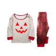 thumbnail image 4 of Racifhz Halloween Pajamas for Family Matching Loungewear Set Long Sleeve Top with Pants Cozy Sleepwear Set Holiday PJs Outfits Halloween Decorations for Cozy Family Night, 4 of 4