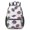 Hedgehog and Spiky, variant on Hedgehog and Spiky White Pattern 17" School Backpacks for Teens,Waterproof Oxford Fabric,S-Shape Padded Straps for School,Travel,Hiking,Camping