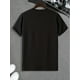 thumbnail image 3 of Men's Fashion Cute Cats Print Crew Neck Short Sleeve T-shirt, Casual Graphic Tees Pajama Loungewear Top for Summer, 3 of 6