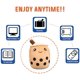 thumbnail image 4 of Funny Doll Pearl Milk Tea Cup - Milk Tea Pillow Brown Triangle (50cm) Xemadio LL-1594, 4 of 6