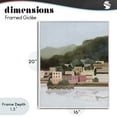 thumbnail image 4 of Stupell Industries Traditional Mountains By The Sea White Framed Giclee Art, 16 x 20, by Grace Popp, 4 of 8