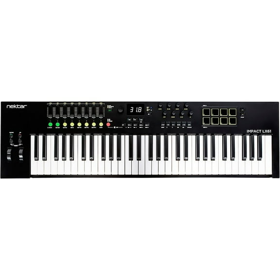 Nektar Impact LX61 mk3 MIDI Controller Black