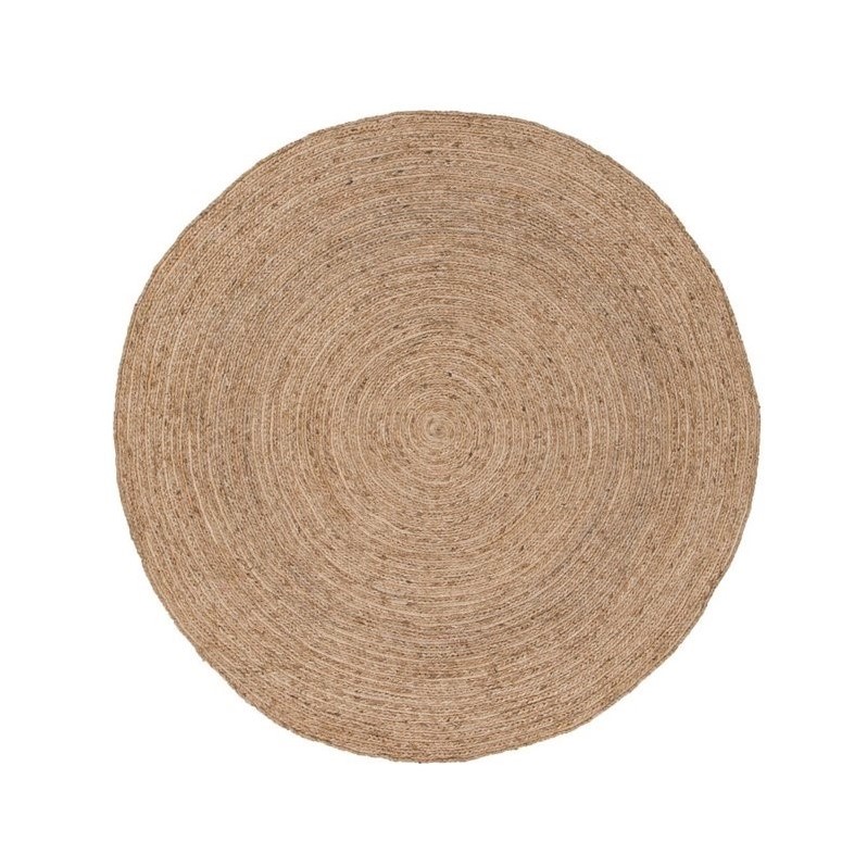 Jaipur Rugs Spiral 8' x 8' Round Naturals Jute Rug in Neutral Walmart