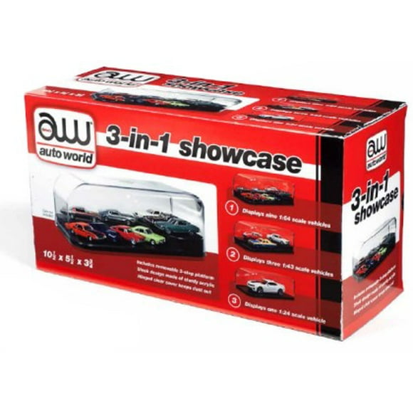Autoworld AWDC004 1 by 24 Scale Diecast Collectible Display Show Case for Models