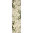 thumbnail image 2 of Nourison Astra Machine Washable 2'2" x 8' Beige Green Modern Indoor Rug, 2 of 8