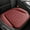 Red, variant on EGYMEN Car Seat Cushion, 20"x20" Universal Breathable Leather Pad, Four Season Comfortable Seat Cover
