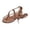 Z5-Brown-b, variant on Uobin Rope Flat Sandals for Women Strappy Open Toe Thong Sandals Adjustable Ankle Strap Summer Beach Casual Flip Flops
