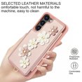 thumbnail image 4 of Tianyeda Compatible with Samsung Galaxy S26 Case Wallet with Card Holder, Shockproof with Stand Crossbody Wrist Strap Women Cases for Samsung S26 Pink, 4 of 5