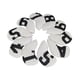 thumbnail image 5 of Juego de 10 fundas para hierros de golf, equipo de entrenamiento, regalo, fundas grandes para cabezas de hierros Blanco, 5 of 9