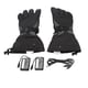 thumbnail image 2 of Guantes de calentamiento para hombres guantes de calentamiento para mujeres dedos recargables pantalla táctil 3 modos de calentamiento 100 \ 240v enchufe negro de invierno al aire libre EE.UU., 2 of 10