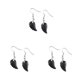 thumbnail image 5 of Aretes de perlas Qarigey 1 par pendientes de tuerca para baile de graduación, 5 of 6