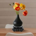 Display Planter Stand Wooden Vase Pedestal Household Craft Statue