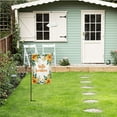 thumbnail image 5 of Sunflower Garden Flag Hello Sunshine Double Sided Outdoor Decorative Polyester Flag for Yard Patio Lawn 12.5x18 Inch Cheerful Floral Welcome Sign#22651, 5 of 6