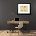 thumbnail image 4 of Karl Wiener 24x19 Black Modern Framed Museum Art Print Titled - Street with Girl, 4 of 5