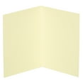 thumbnail image 4 of 4 3/8 x 5 7/16  (fits inside an A2 envelope) Light Yellow Base Blank Foldover Cards -500 per pack, 4 of 5