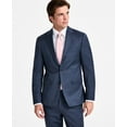 thumbnail image 3 of Calvin Klein Mens Skinny fit Suit Jacket Blazer 36 S Navy Blue Solid Stretch, 3 of 3