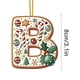 thumbnail image 2 of Lekihaqq Christmas Tree Decorations 26 Letters Acrylic Pendant Hanging Ornaments DIY Crafts for Home Holiday Xmas Decor, 2 of 5