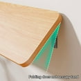thumbnail image 4 of Dvruxg Foldable Wall-Mounted Shelf - Heavy Duty Wood Storage Board, 90° Flip Space-Saving Design for Bathroom, Kitchen, Office, 4 of 4