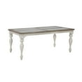 thumbnail image 3 of Glendale Estates Extendable Wood Dining Table in White by Pulaski Furniture, 3 of 7