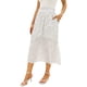 thumbnail image 1 of Exlura Falda plisada de lunares de cintura alta para mujer Midi Maxi Swing Falda con bolsillos Zhivalor YZY111-5, 1 of 5