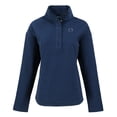thumbnail image 2 of Women's Cutter & Buck  Navy Cincinnati Bengals Hunts Point Eco Half-Snap Sweatshirt, 2 of 3
