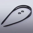 thumbnail image 3 of WHAMVOX Replacement Eyeglasses Strap For Kids And Adults 2 Sets Universal Fit Black Silicone Band, 3 of 6