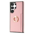 thumbnail image 6 of Feishell for Samsung S23 Ultra Wallet Case with Card Holder, 360?Rotation Ring Holder Kickstand, Premium PU Leather RFID Blocking Card Pocket Protective Cover for Samsung Galaxy S23 Ultra, Pink, 6 of 6