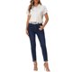 thumbnail image 2 of CAMISA CASUAL DE BOTONES CON MANGAS CORTAS A RAYAS PARA MUJER INSPIRADA CHIC L BEIGE, 2 of 6