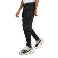 thumbnail image 2 of Victorious Men's Utility Techwear Cargo Jogger Pants JG3030-NEW - Black - 3X-Large, 2 of 5