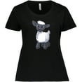 thumbnail image 3 of Inktastic Cute Little Lamb Women's Plus Size T-Shirt, 3 of 5