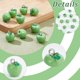 thumbnail image 5 of 30 colgantes de resina de frutas verdes en 3D con aros para pendientes, pulseras, collares y llaveros, 15 x 12 mm., 5 of 9