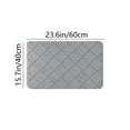 thumbnail image 3 of Seyotauo Bathroom Rugs Mat 16x24 inch, Non Slip Quick Dry Bath Mats for Bathroom Absorbent Bath Rugs Machine Washable Fit Under Door for Sink, Cabinet, Laundry, 3 of 7